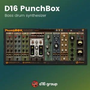 D16 PunchBox - Bass drum synthesizer