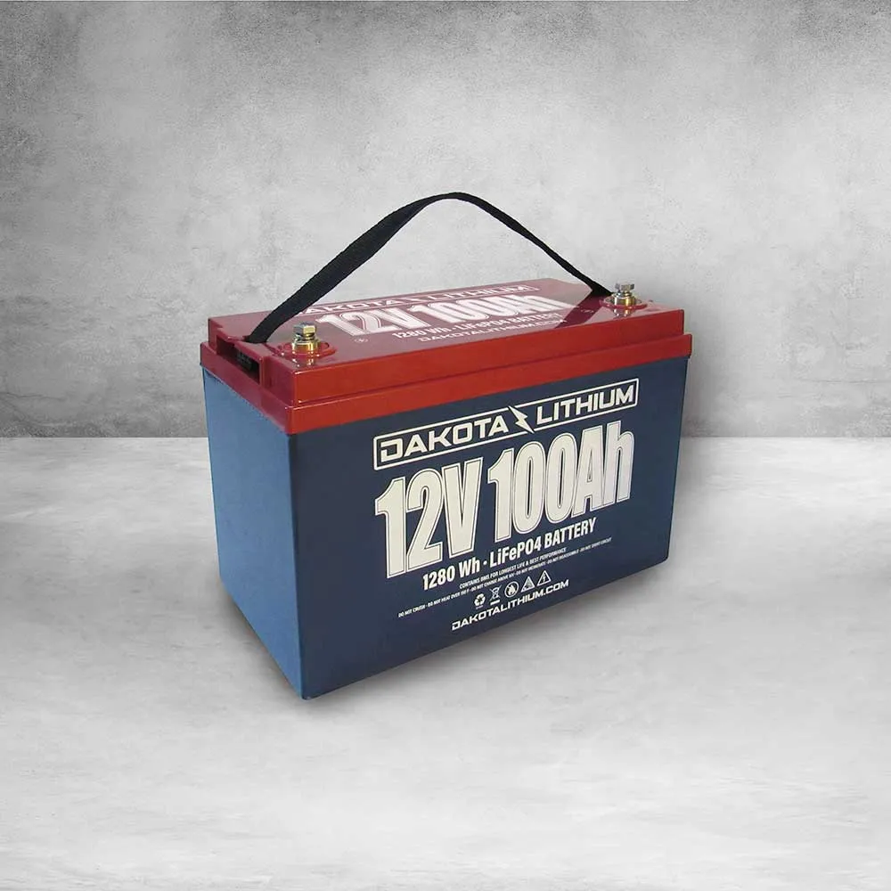 Dakota Lithium 12V 100Ah Off-Grid Solar Power System