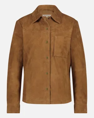 Dakota | Suede Leather Shirt Jacket