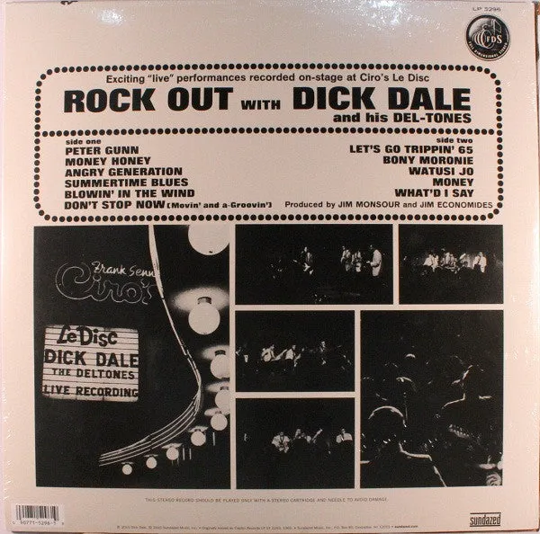 Dale, Dick & his Del-Tones - Live at Ciro's - New LP