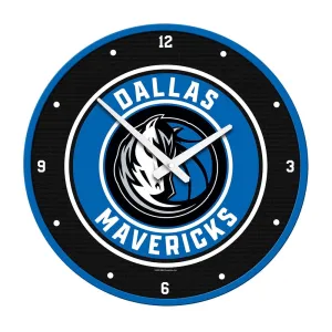 Dallas Mavericks: Modern Disc Wall Clock