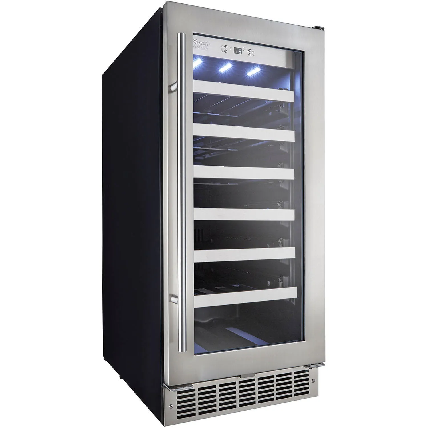 Danby 15" Wide Stainless Steel Built-In Wine Refrigerator DWC031D1BSSPR