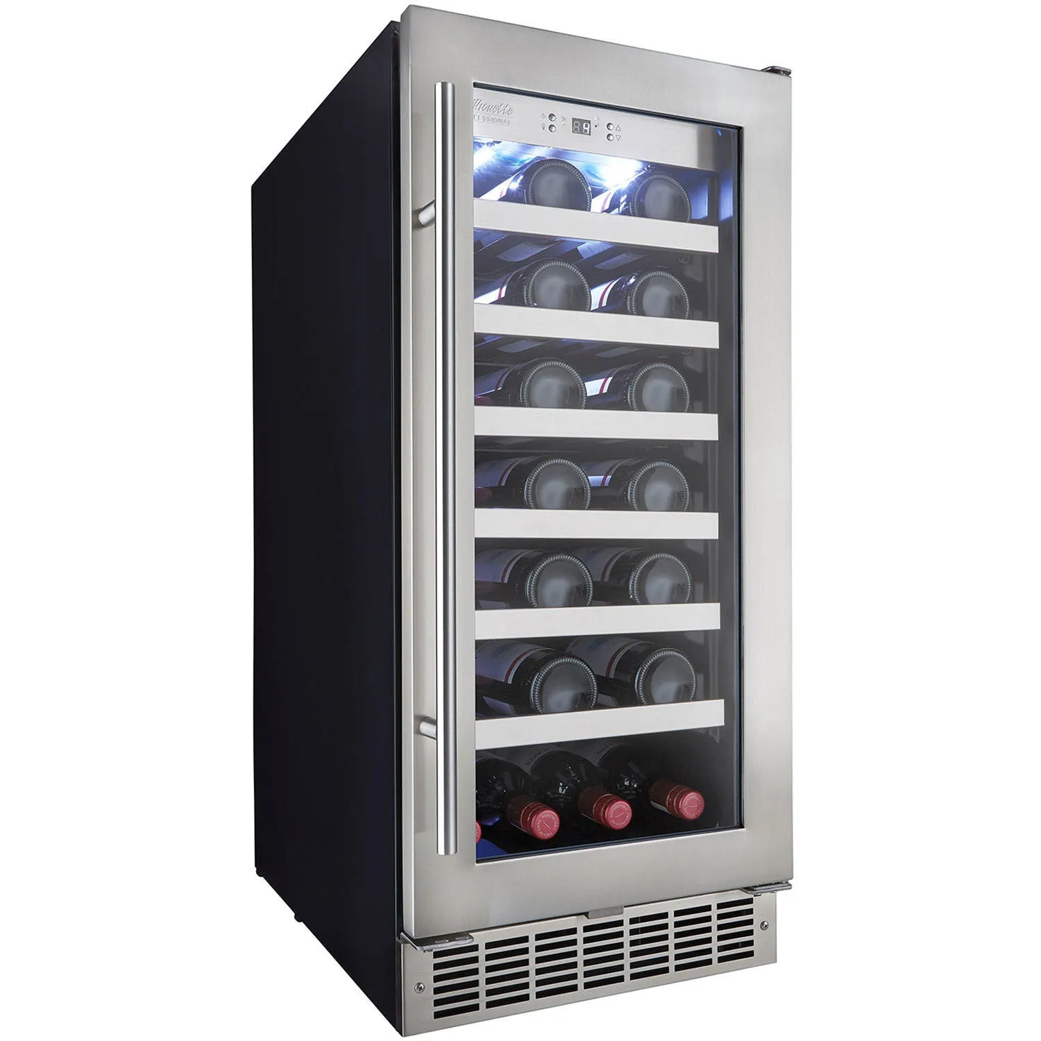 Danby 15" Wide Stainless Steel Built-In Wine Refrigerator DWC031D1BSSPR