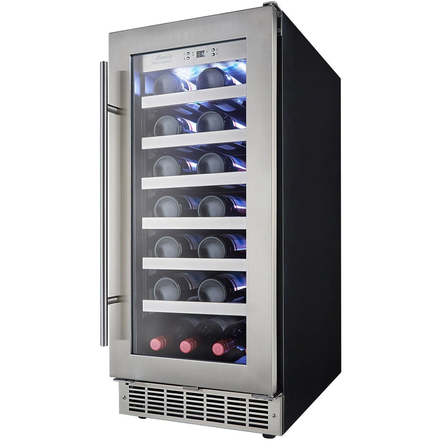 Danby 15" Wide Stainless Steel Built-In Wine Refrigerator DWC031D1BSSPR
