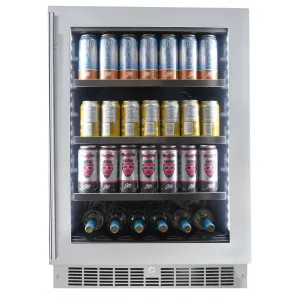 Danby 24" Wide Saxony Single Zone Built-In Beverage Center SPRBC056D1SS