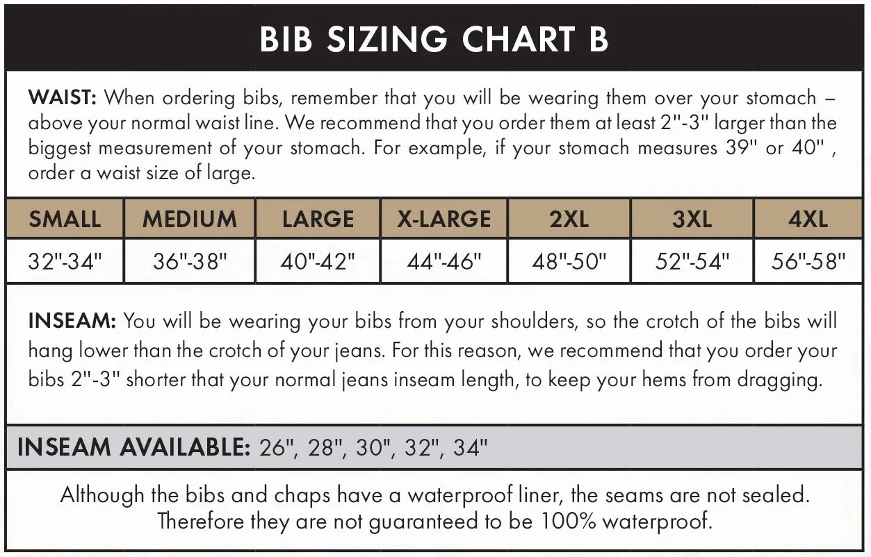 Dan's Cordura Classic Bibs