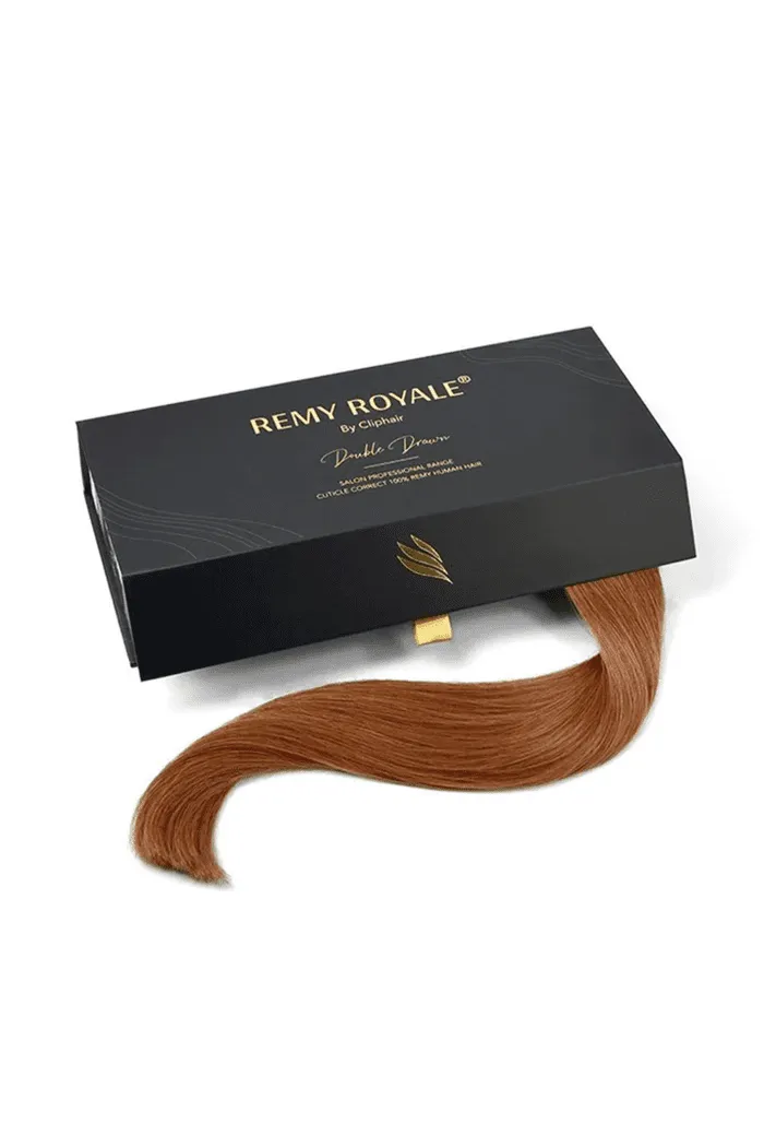 Dark Auburn/Copper Red (#33) Nano Ring Hair Extensions