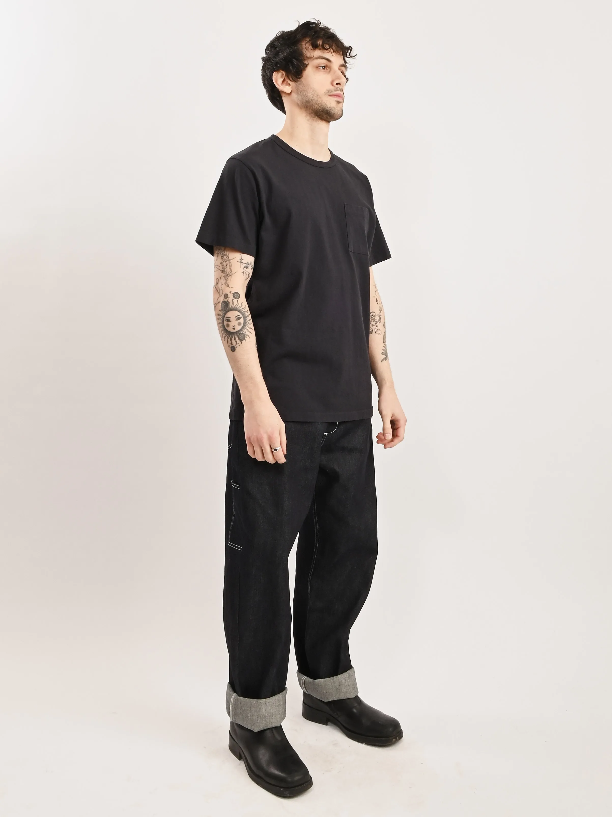 Dark Charcoal Single Pocket Tee