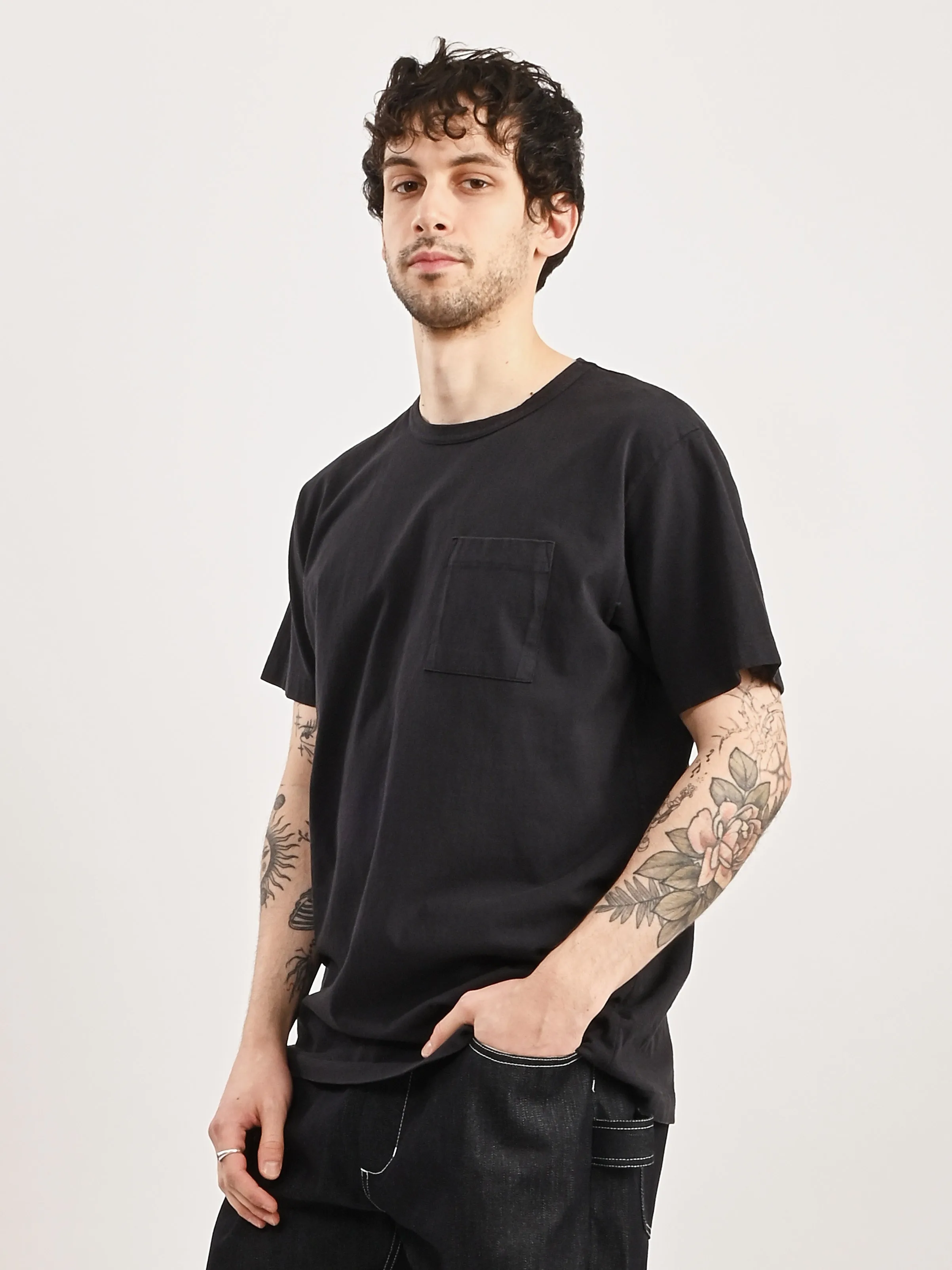 Dark Charcoal Single Pocket Tee