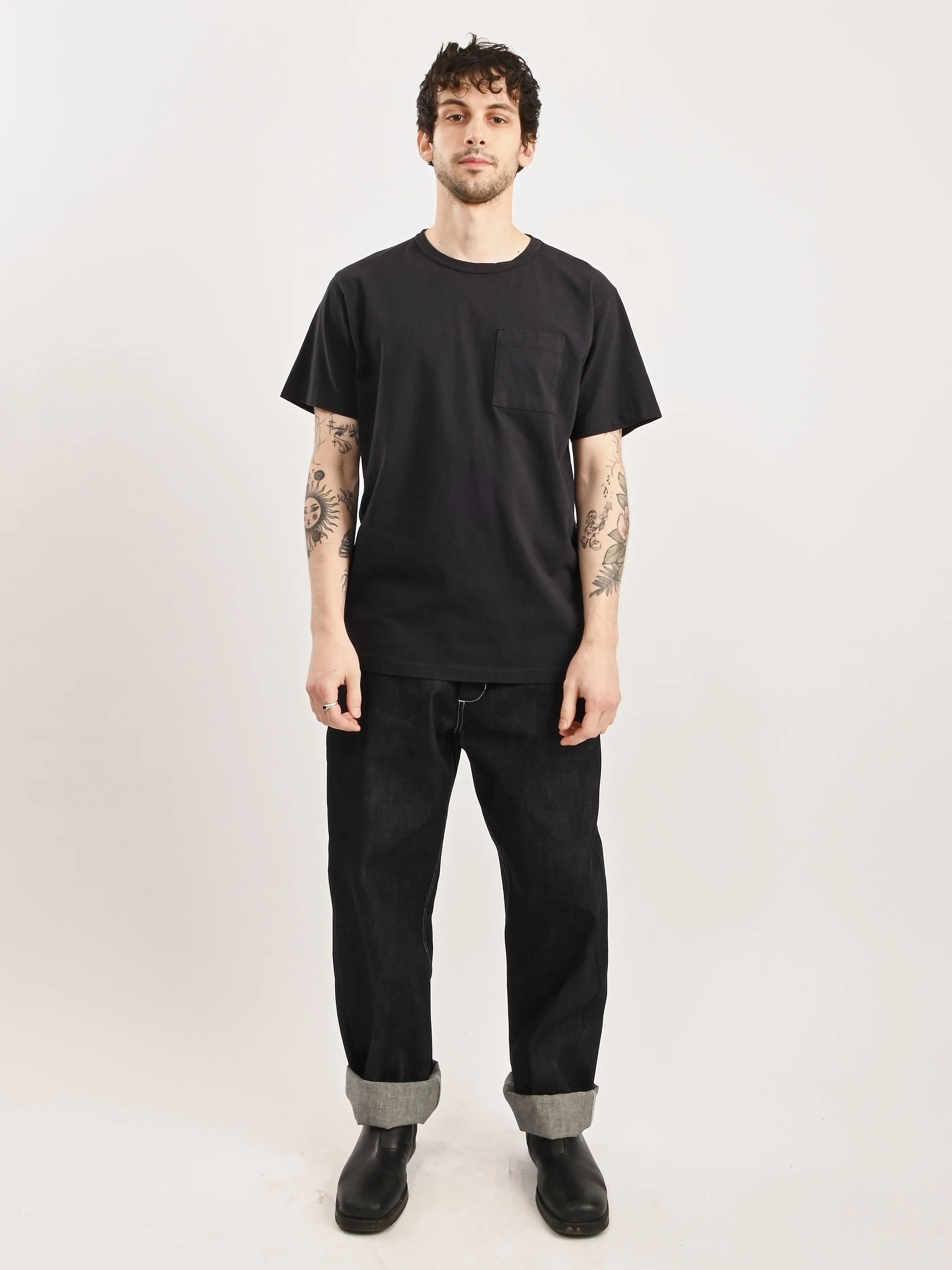 Dark Charcoal Single Pocket Tee