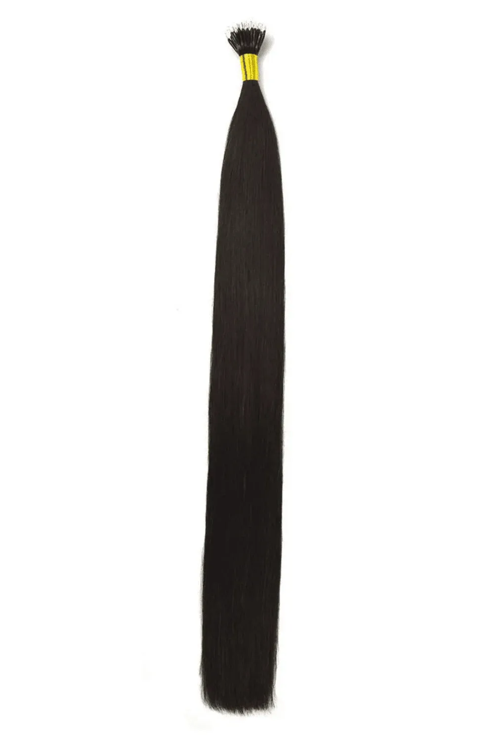 Darkest Brown (#2) Nano Ring Hair Extensions
