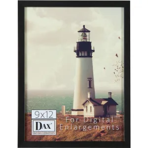 DAX Digital Enlargement Black Wood Frame