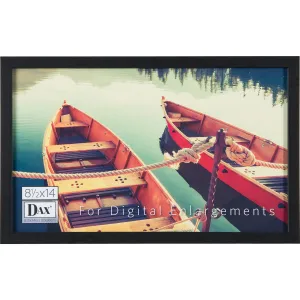 DAX Digital Enlargement Black Wood Frame