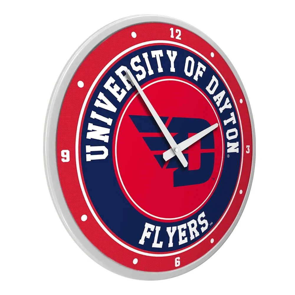 Dayton Flyers: Modern Disc Wall Clock