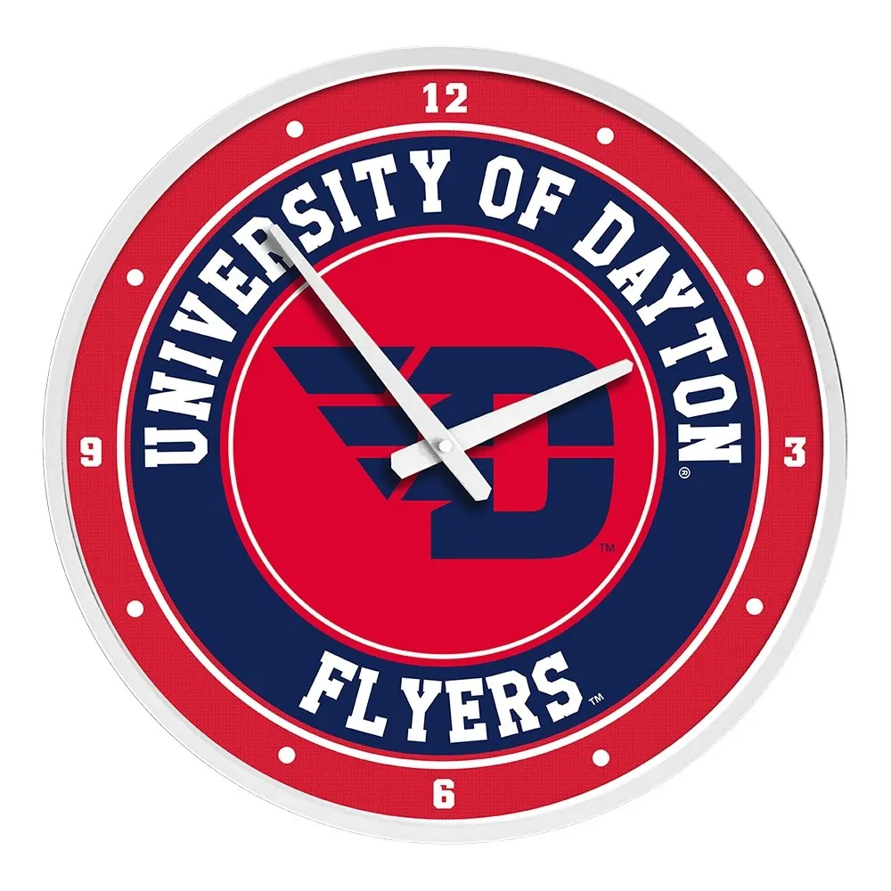 Dayton Flyers: Modern Disc Wall Clock