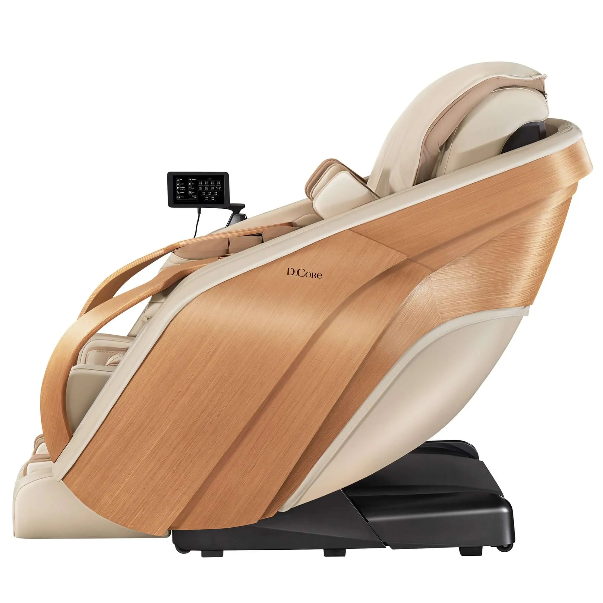 D.Core 2 - Made in Japan Ultra Premium Massage Chair w/ Oak Side Panels