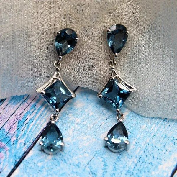 December Brithstone london Blue Topaz