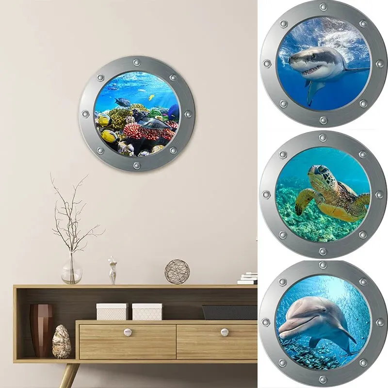 Decoration - Cool Underwater Wall Sticker
