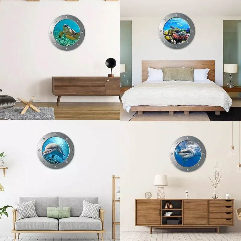 Decoration - Cool Underwater Wall Sticker