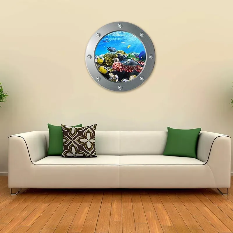 Decoration - Cool Underwater Wall Sticker
