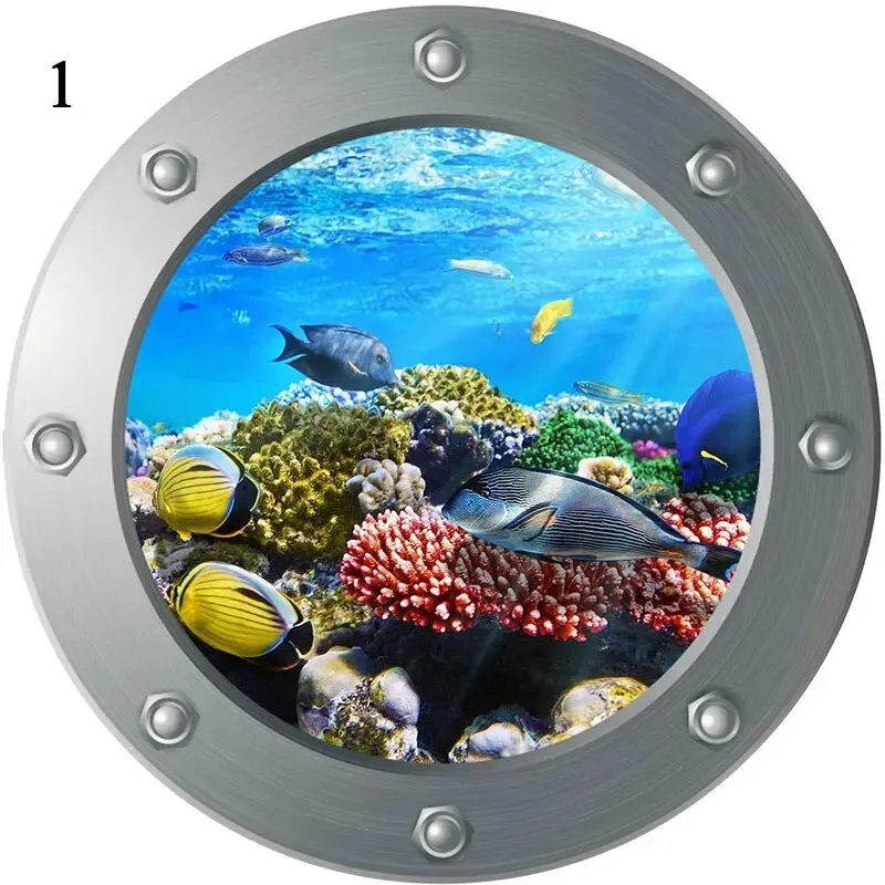 Decoration - Cool Underwater Wall Sticker