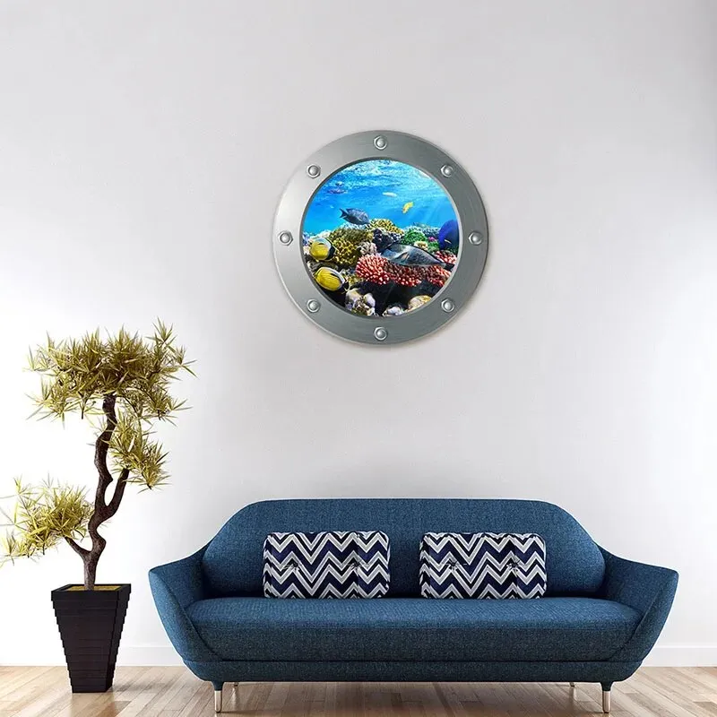 Decoration - Cool Underwater Wall Sticker