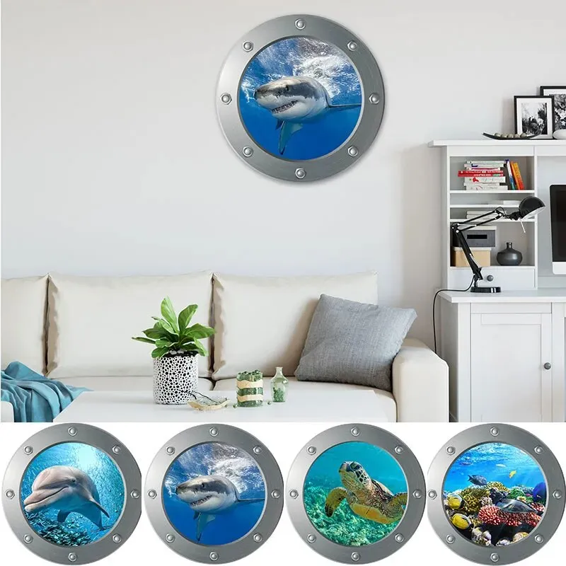 Decoration - Cool Underwater Wall Sticker