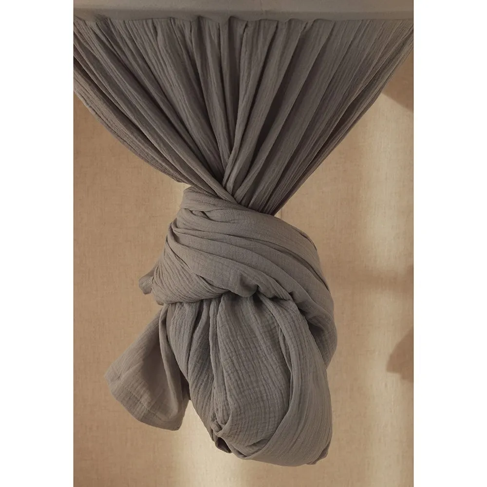 Decorative Canopy - Dark Grey & Gold