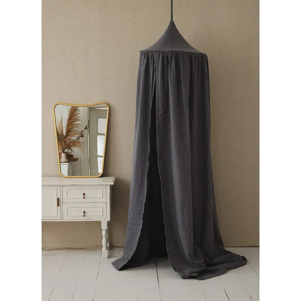 Decorative Canopy - Dark Grey & Gold