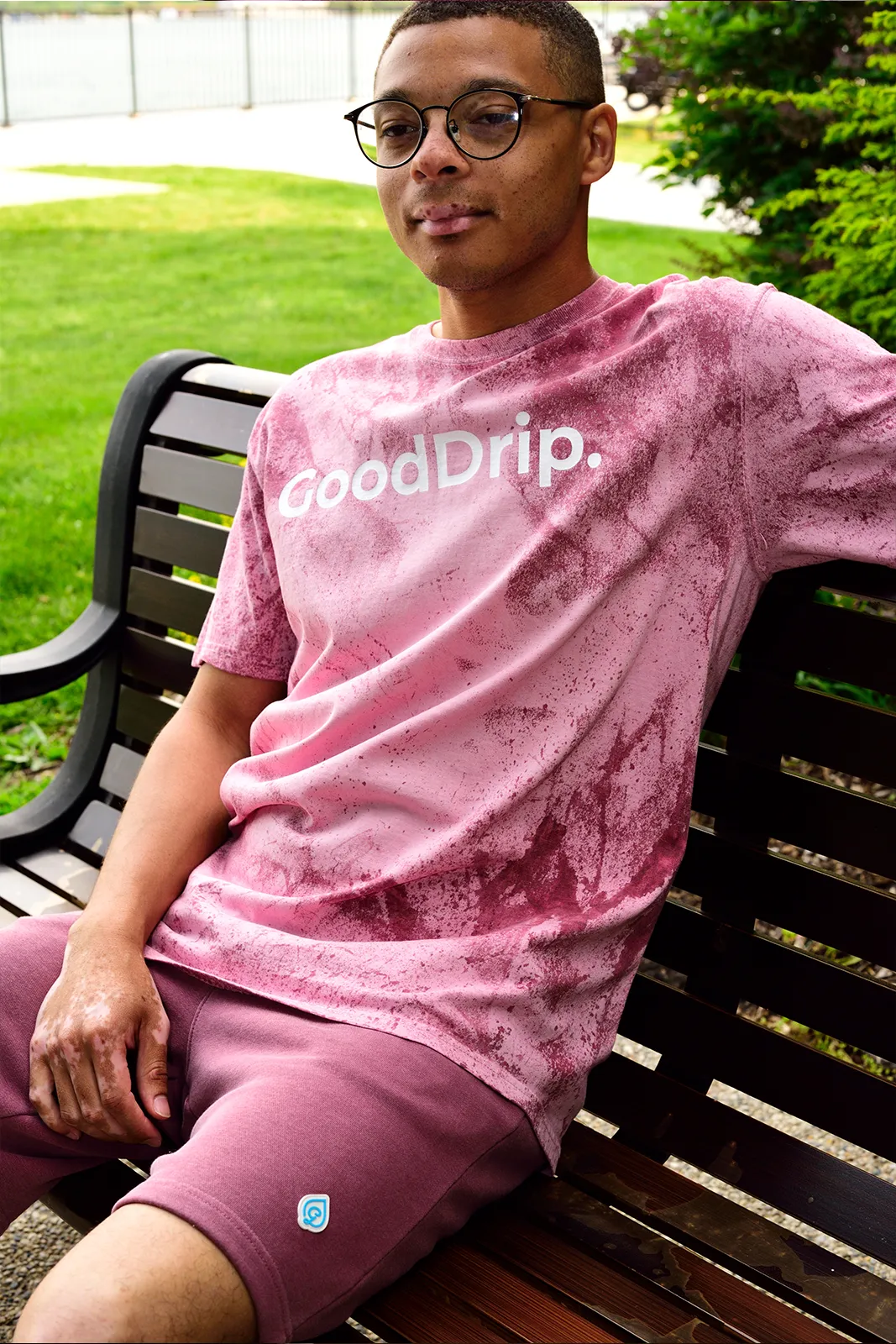 Deep Crimson Pigment Shorts