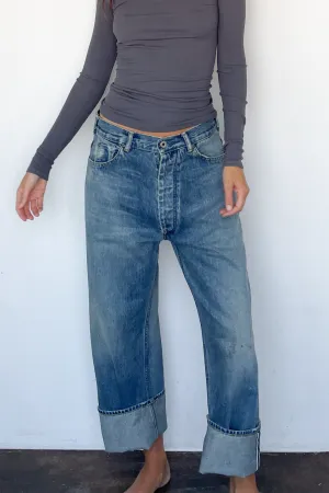 Deep Rise Baggy Cut Jean