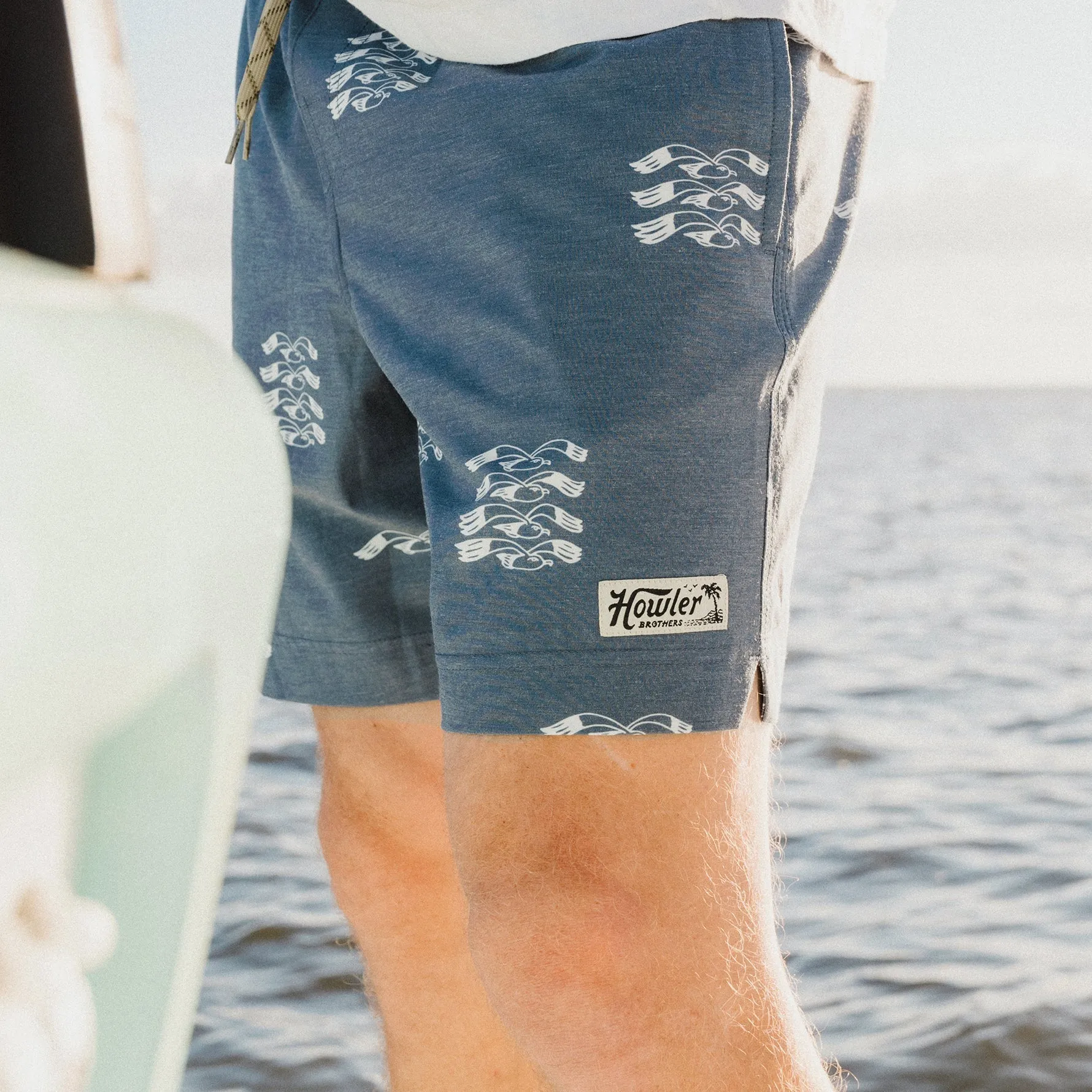 Deep Set Boardshorts : Flocka Seagulls | Howler Bros