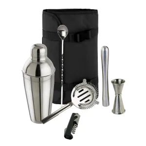 Deluxe Cocktail Roll Up Gift Set