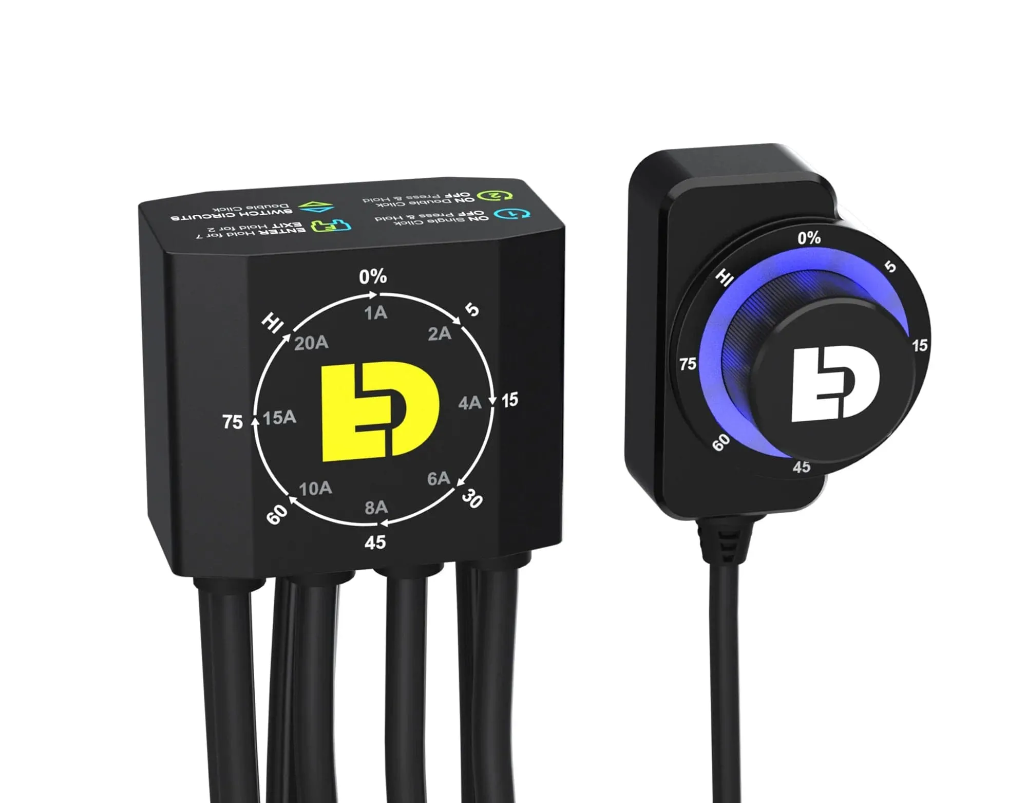 Denali D4 Led Light Pods met DataDim technologie