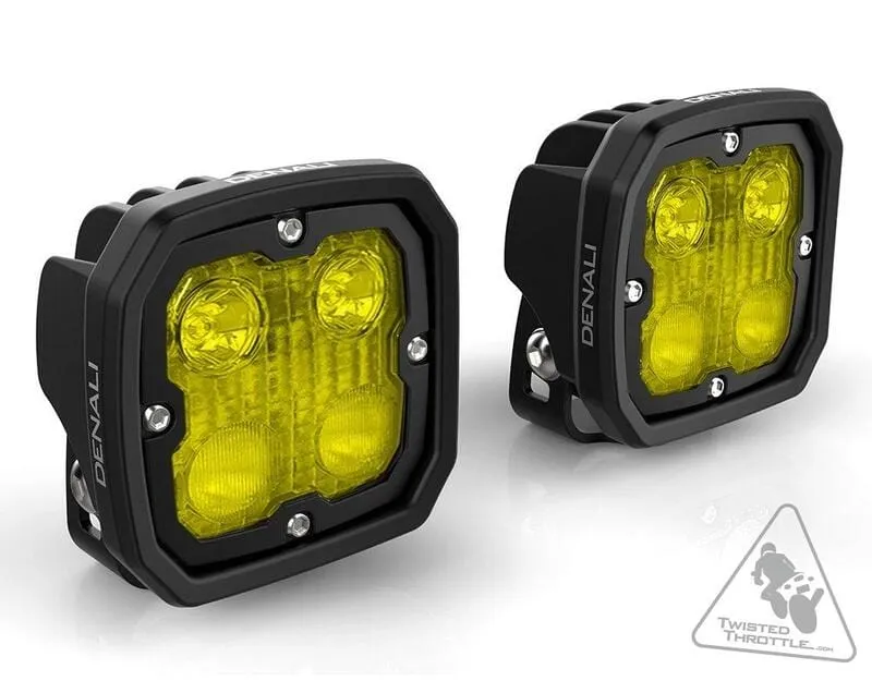 Denali D4 Trioptic lens kit geel voor de D4 Led lampen