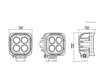 Denali S4 Led Light Pods met DataDim