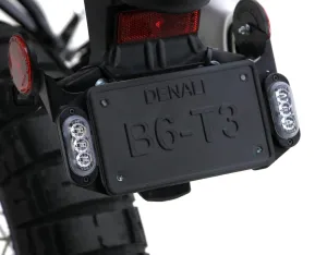 Denali T3 led Switchback kentekenplaat richtingaanwijzers en rood licht