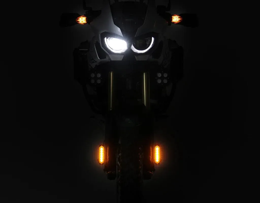 Denali voorspatbord led dagrijverlichting wit of oranje
