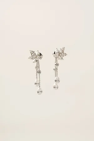 Dew Drop Cluster Earrings
