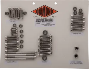 Diamond Engineering DE6526HP OEM-Style Polished Stainless Engine Kit