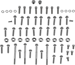 Diamond Engineering PB673S 12-Point Polished Stainless Engine Kit