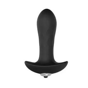 Diamond Textured Silicone Anal Vibrator - Removeable Bullet