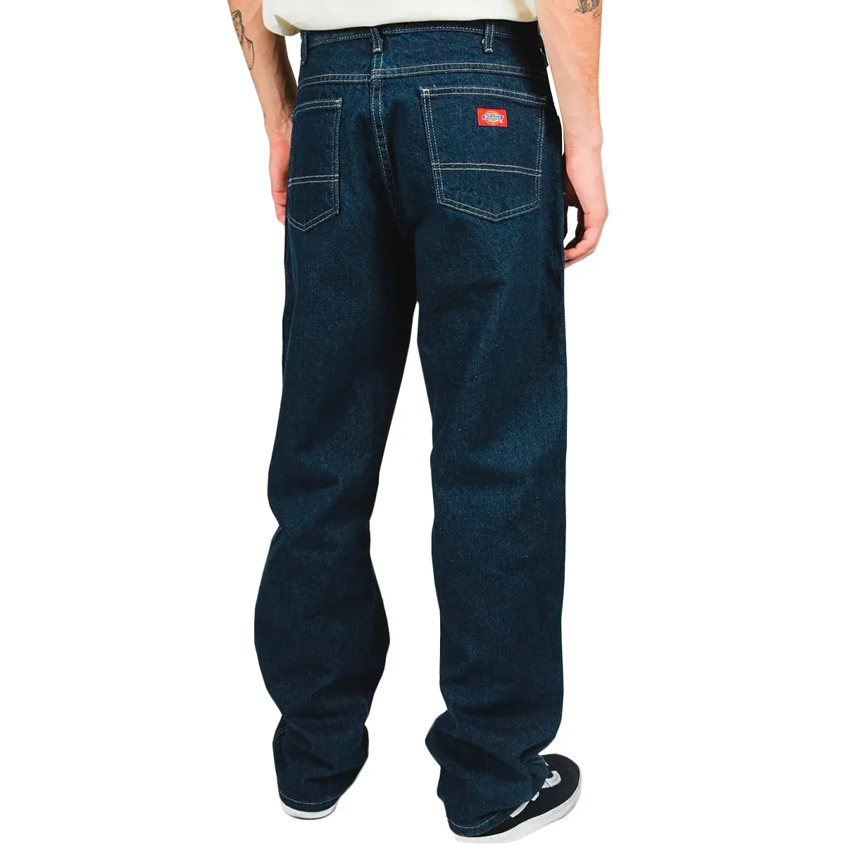 Dickies - 13293 Relaxed Fit Denim Jeans Rinsed Indigo