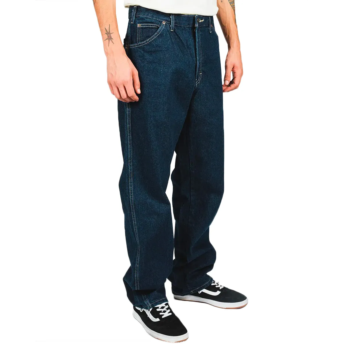 Dickies - 13293 Relaxed Fit Denim Jeans Rinsed Indigo