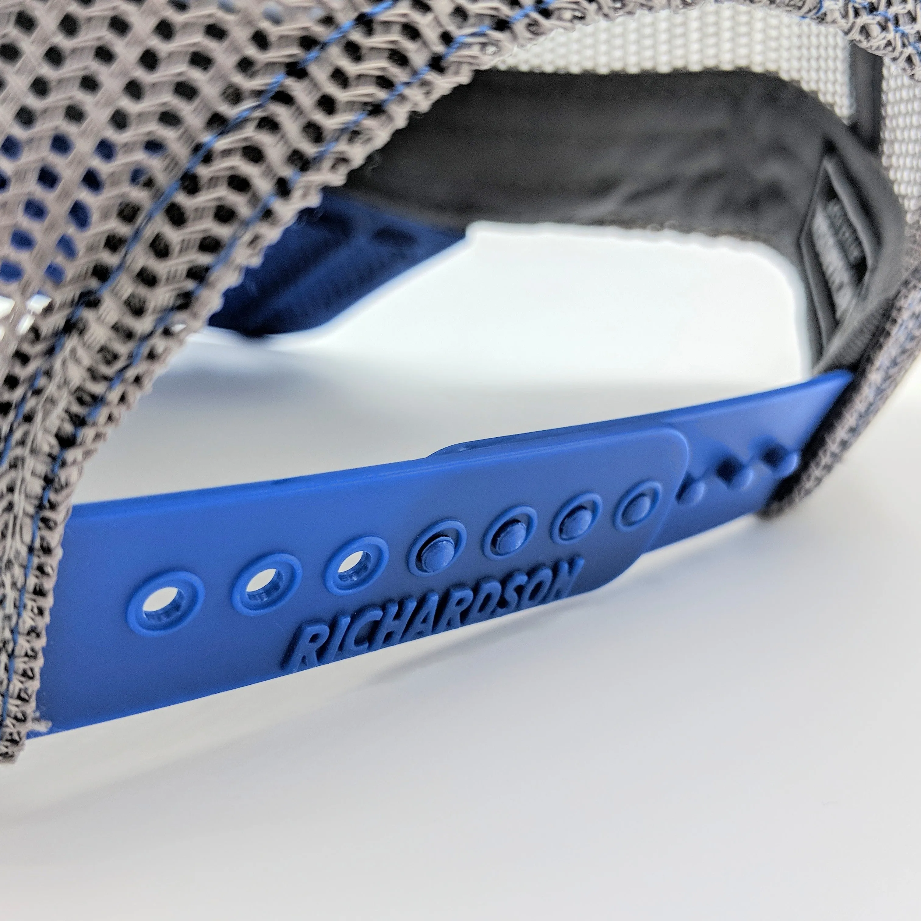 Digital Camo Blue Trucker Hat