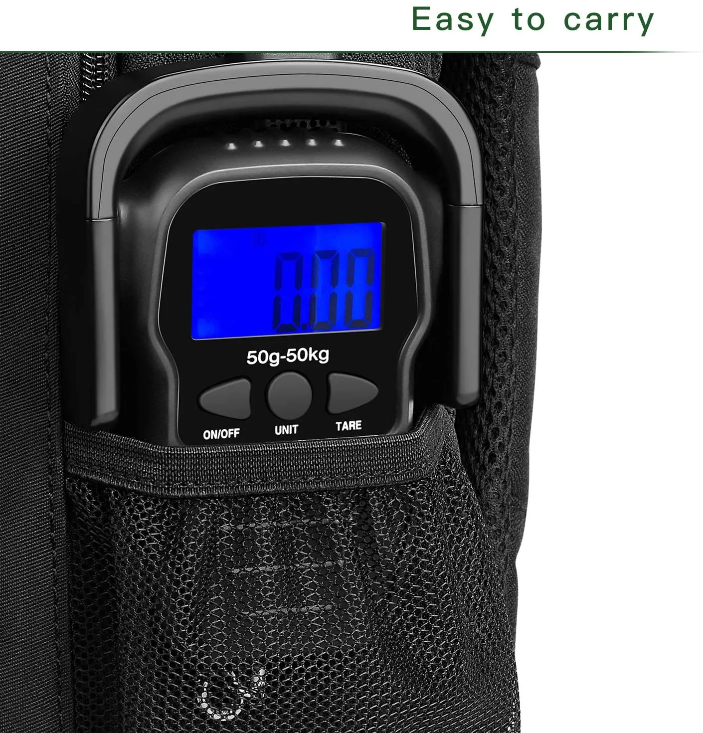 Digital Fishing & Scale Luggage Scale - B7RY