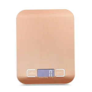 Digital Kitchen Scale Multifunction Waterproof Food Scale High Accuracy Jewelry Scale with LCD Display 1g 0.04oz to 11lb 5kg Stainless Steel By Fly Joys