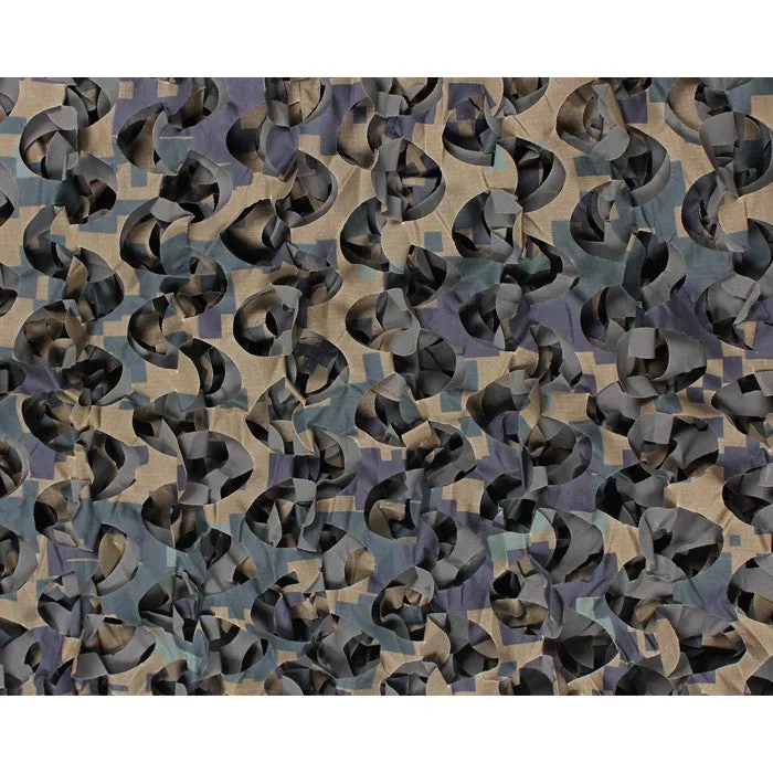 Digital Woodland Camouflage - Large Lightweight Netting