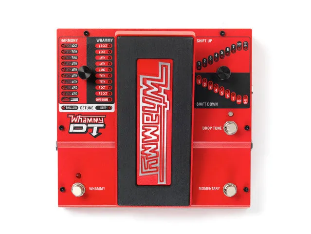 Digitech Whammy DT Classic pitch shifting with drop and raised tuning