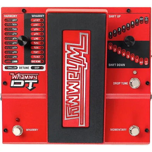 Digitech Whammy DT Classic pitch shifting with drop and raised tuning
